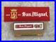 NIB Rare San Miguel Tall Premium Import Beer Tap Handle & Large Bar Mat Lot