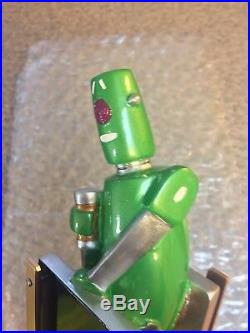 NIB Reunion Robot Monster Cartoon Beer Tap Handle (similar to Wooden Robot)