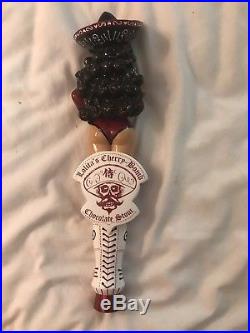 NIB, Very Rare Figural Lolita's Cherry Bomb Chocolate Stout Beer Tap Handle