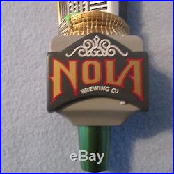 NOLA Brewing Co. Mechahopzilla Godzilla OUTLAWED Beer tap Handle Award Winner