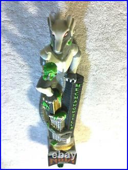 NOLA MechaHopzilla Godzilla Beer Tap Handle Visit my ebay stores Green