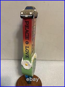 NORTH COUNTRY BREWING STINKY HIPPIE VW BEETLE beer tap handle. PENNSYLVANIA NORTH COUNTRY BREWING STINKY HIPPIE VW BEETLE beer tap handle. PENNSYLVANIA