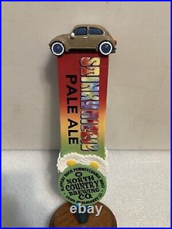 NORTH COUNTRY BREWING STINKY HIPPIE VW BEETLE beer tap handle. PENNSYLVANIA NORTH COUNTRY BREWING STINKY HIPPIE VW BEETLE beer tap handle. PENNSYLVANIA