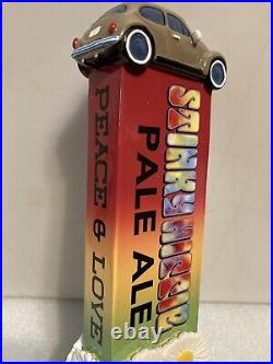 NORTH COUNTRY BREWING STINKY HIPPIE VW BEETLE beer tap handle. PENNSYLVANIA NORTH COUNTRY BREWING STINKY HIPPIE VW BEETLE beer tap handle. PENNSYLVANIA