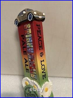 NORTH COUNTRY BREWING STINKY HIPPIE VW BEETLE beer tap handle. PENNSYLVANIA NORTH COUNTRY BREWING STINKY HIPPIE VW BEETLE beer tap handle. PENNSYLVANIA