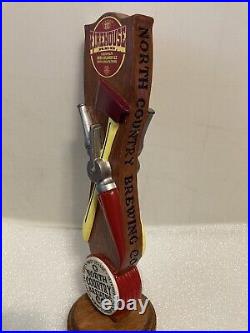 NORTH COUNTRY STATION 33 FIREHOUSE RED draft beer tap handle. PENNSYLVANIA