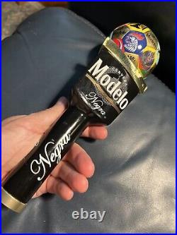 Negra Modelo Soccer Futbol Beer Tap Handle 12 Very Rare Globe Ball Stunning Negra Modelo Soccer Futbol Beer Tap Handle 12 Very Rare Globe Ball Stunning