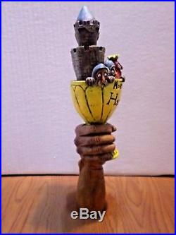 Never used Monty Python's Holy Grail King Castle 11 Beer Keg Tap Handle