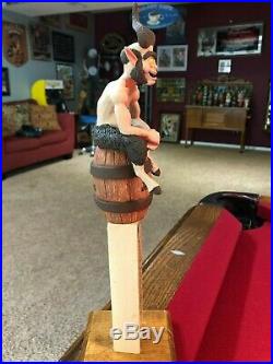 New And Rare Jester King Brewery Thirsty Satyr Beer Tap Handle
