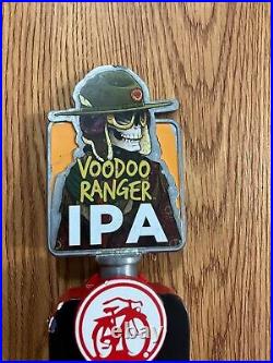 New Belgium Voodoo Range IPA Beer Tap Handle Knob Keg Bar Skull Brewing