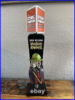 New Belgium Voodoo Ranger Atomic Pumpkin Spicy Release Draft Beer Tap Handle