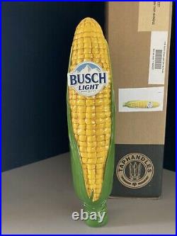 New Busch Light Corn Husk Beer Tap Handle Bar Kegerator Lot Pull Budweiser
