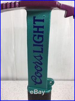 New Coors Light Ice Axe Vintage Beer Tap Handle Knob Rare Man Cave Breweriana