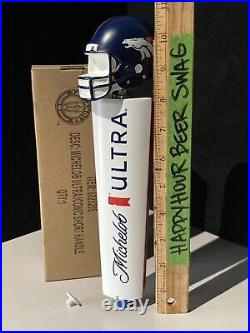 New Denver Broncos Football Michelob Ultra Short Beer Tap Handle Topper Lot New Denver Broncos Football Michelob Ultra Short Beer Tap Handle Topper Lot