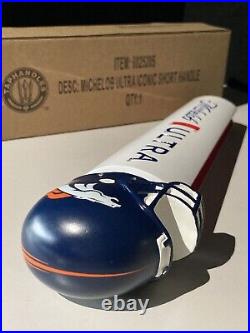 New Denver Broncos Football Michelob Ultra Short Beer Tap Handle Topper Lot New Denver Broncos Football Michelob Ultra Short Beer Tap Handle Topper Lot