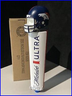 New Denver Broncos Football Michelob Ultra Short Beer Tap Handle Topper Lot New Denver Broncos Football Michelob Ultra Short Beer Tap Handle Topper Lot