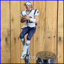 New England Patriots Beer Tap Handle Tom Brady NFL Football Boston White Jersey New England Patriots Beer Tap Handle Tom Brady NFL Football Boston White Jersey