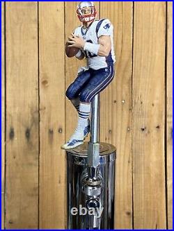 New England Patriots Beer Tap Handle Tom Brady NFL Football Boston White Jersey New England Patriots Beer Tap Handle Tom Brady NFL Football Boston White Jersey