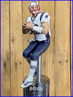 New England Patriots Beer Tap Handle Tom Brady NFL Football Boston White Jersey New England Patriots Beer Tap Handle Tom Brady NFL Football Boston White Jersey
