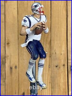 New England Patriots Beer Tap Handle Tom Brady NFL Football Boston White Jersey New England Patriots Beer Tap Handle Tom Brady NFL Football Boston White Jersey