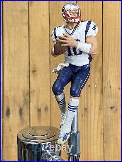 New England Patriots Beer Tap Handle Tom Brady NFL Football Boston White Jersey New England Patriots Beer Tap Handle Tom Brady NFL Football Boston White Jersey