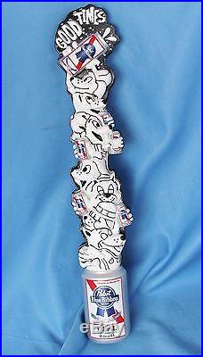 New Figural Good Times PBR Pabst Blue Ribbon TAP HANDLE PUB Beer Milwaukee