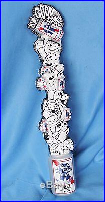 New Figural Good Times PBR Pabst Blue Ribbon TAP HANDLE PUB Beer Milwaukee