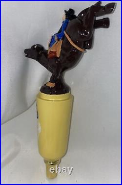 New Figural Rodeo Bucking Bronco Rider Coors Banquet Tap Handle Beer Bar Pub New Figural Rodeo Bucking Bronco Rider Coors Banquet Tap Handle Beer Bar Pub