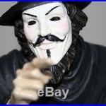 New Guy Fawkes Mask V for Vendetta Figural Beer Tap Handle RARE! Anonymous