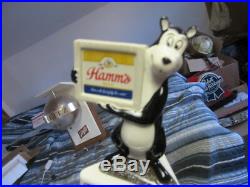 New Hamms Beer Tap Handle Knob Bear Figure From Refreshing Hamm's Game Room Mib