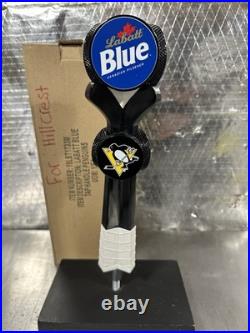 New In Box Labatt Blue Pittsburgh Penguins NHL Hockey Sticks Beer Tap Handle