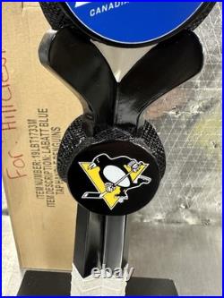 New In Box Labatt Blue Pittsburgh Penguins NHL Hockey Sticks Beer Tap Handle