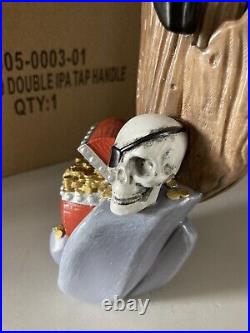 New Mission Double Ipa Shipwreck Beer Tap Handle Pirate Skull Kegerator Lot New Mission Double Ipa Shipwreck Beer Tap Handle Pirate Skull Kegerator Lot