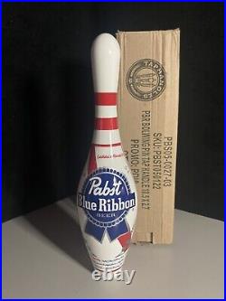 New Pabst Blue Ribbon PBR Bowling Pin Craft Beer Tap Handle Bar Lot