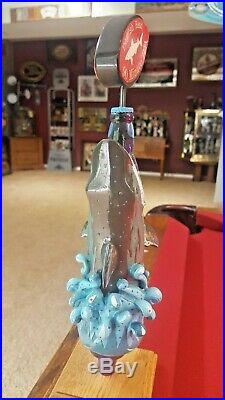 New & Rare Dogfish Head Brewery Shark Beer Tap Handle