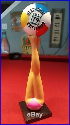 New & Rare Highway 79 Brewery Beach Ball And Legs Beer Tap Handle