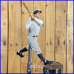 New York Yankees Beer Keg Tap Handle Babe Ruth Pinstripes Baseball