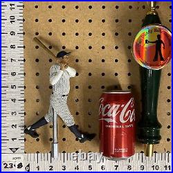 New York Yankees Beer Keg Tap Handle Babe Ruth Pinstripes Baseball