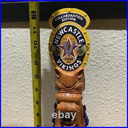 Newcastle Vikings Amber Ale Tap Handle Collaboration History Channel Limited