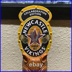 Newcastle Vikings Amber Ale Tap Handle Collaboration History Channel Limited