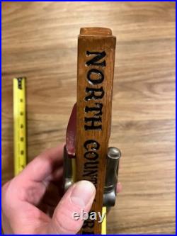 North Country Beer Tap Handle Knob Keg Bar Draft Top Brewing Co Firehouse Red