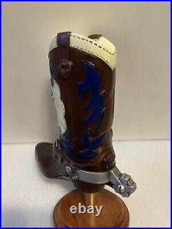 ORIGINAL COORS COWBOY BOOT draft beer tap handle. COLORADO ORIGINAL COORS COWBOY BOOT draft beer tap handle. COLORADO