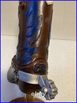 ORIGINAL COORS COWBOY BOOT draft beer tap handle. COLORADO ORIGINAL COORS COWBOY BOOT draft beer tap handle. COLORADO