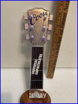 ORIGINAL COORS UNIVERSAL AMPHITHEATRE ELECTRIC GUITAR draft beer tap handle. USA ORIGINAL COORS UNIVERSAL AMPHITHEATRE ELECTRIC GUITAR draft beer tap handle. USA