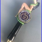 ORIGINAL SIN HARD CIDER NEW Figural SEXY Lady & Snake Elderberry Beer Tap Handle