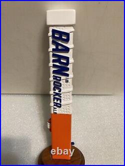 OYSTER BAY BARN ROCKER HOCKEY STICK & PLAYER draft beer tap handle. NEW YORK