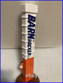 OYSTER BAY BARN ROCKER HOCKEY STICK & PLAYER draft beer tap handle. NEW YORK
