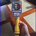 Obamagang Beer Tap Handle From Brewery Ommegang 2009