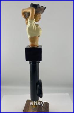 Oceanside Ale Works Blonde Beer Tap Handle Figural OAW Pirate Girl Tap Handle Oceanside Ale Works Blonde Beer Tap Handle Figural OAW Pirate Girl Tap Handle