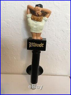 Oceanside Ale Works Blonde Beer Tap Handle OAW Rare Figural Sexy Girl Tap Handle